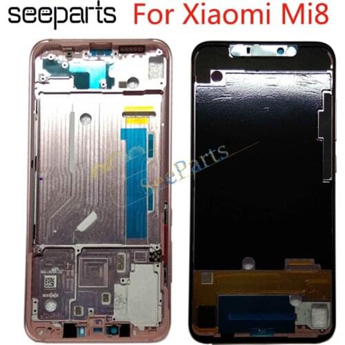 For Xiaomi Mi 8 Middle Frame Front Bezel Frame Faceplate Housing Case For Xiaomi Mi8 Explorer Middle Frame Mi 8 SE Frame