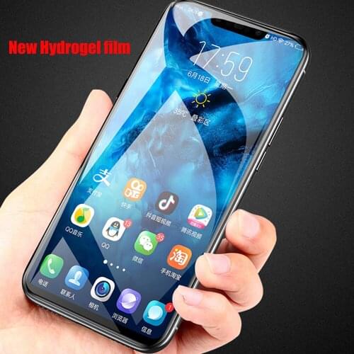 Hydrogel Screen Protector For iPhone xr xs max 6s 7 8 6s Plus 5s SE 5 Full Cover Protective nano Film(not glass)