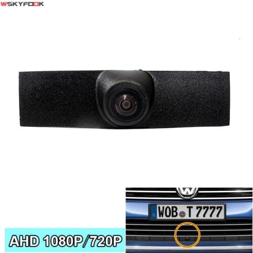 Night Vision 1920*1080P SONY AHD Special Car Front View Grille Camera For Volkswagen Touareg 2016 Waterproof Camera