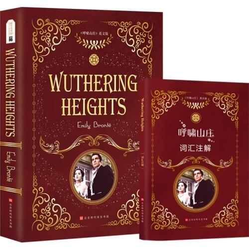 World Famous WUTHERING HEIGHTS (Chinese-English Bilingual Reading) Book For Children Kids Books English Original For Adults