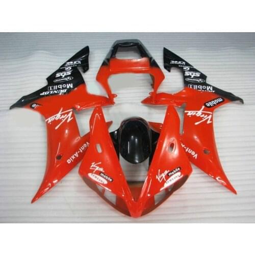 MOTOMARTS High quality Motorcycle Full injection fairings kit for YAMAHA 2002 2003 R1 YZF R1 02 03 VIRGIN ABS fairing set