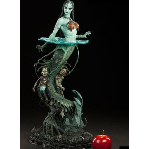 COOL ! 24" Statue Death Court Bust Deaths Siren Full-Length Portrait PF Resin Action Collectible Model Toy BOX 61CM