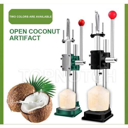 Coconut Green Hole Opening Machine Opening Coconut Artifact Manual Portable Stainless Steel Opening Tool Opening Machine