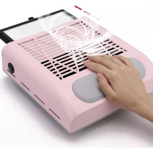 Powerful Vacuum Cleaner for Manicure Hood Machine Nail Dust Suction Collector Vacuum Cleaner for Nails Salon Equipment 110V/220V