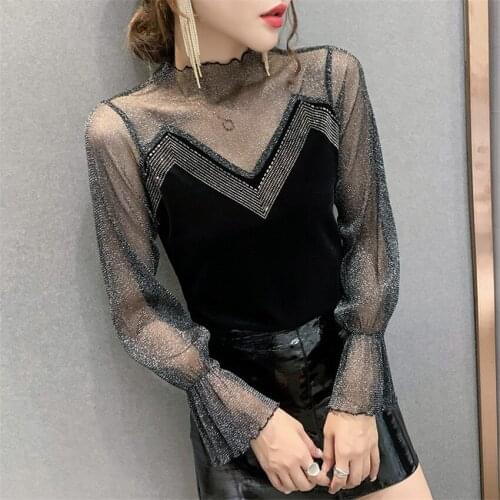 SunnyYeah Transparent Blouses