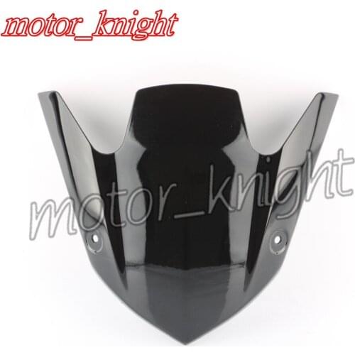 Black Windshield Windscreen Screen ABS Shield For Kawasaki Z1000 2014 2015 2016