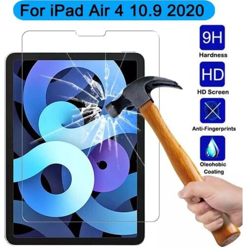 Premium Tempered Glass For iPad Air 4 10.9 2020 Slim Screen Protector For Apple iPad Air 2020 4th generation Guard Film 9H Glass