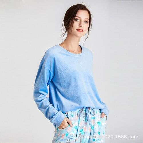 Plus size 5XL thin flannelette pajamas sets women Leopard fashion flannel Long sleeve trousers spring autumn sleepwear women