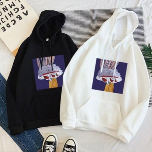 Warm loose bf wind personality 2019 tide ins coat Real shot autumn and winter plus sise Harajuku hooded clothes female Korean