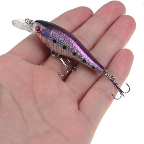 1Pcs Fishing Lure Floating Minnow Bait65mm4.8g Artificial Bait Fishing Wobbler Hard Bait Crankbait Jig Perch Carp Fishing tackle