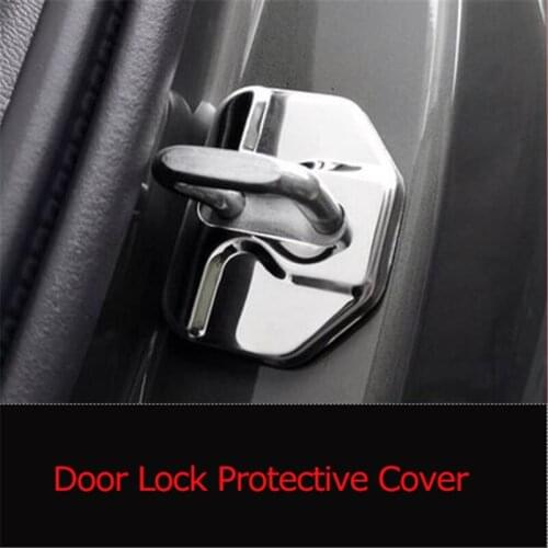 Car Door Lock Buckle Latch Stop Anti Rust Door Lock Cover Protect Buckle For Great wall HAVAL H2 H2S H4 H6 H7 H8 H9 2014-2019