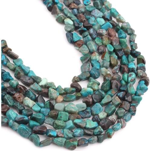 4-7mm Irregular Chrysocolla Phoenix Turquoises Beads Loose Natural Stone Beads For Jewelry Making DIY Bracelet Necklace 15 inch