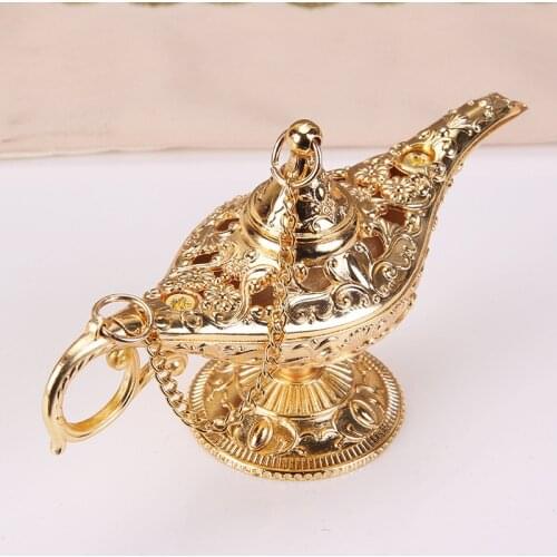 Display Aladdin Lamp Ornament Decoration European Style Exquisite Creative Gift Wishing Aladdin Lamp Collection Creative Gifts