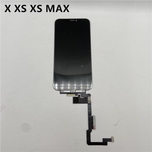 Long Flex Touch Black Film For Iphone X XS XS MAX Touch Screen Long Cable No Need Soldering LCD TP Phone Repair Replacement