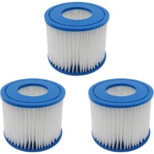 Swimming Pool Filter for Bestway Size VI Replacement Filter Cartridge for Lay-Z-Spa - Miami Vegas Palm Springs Paris
