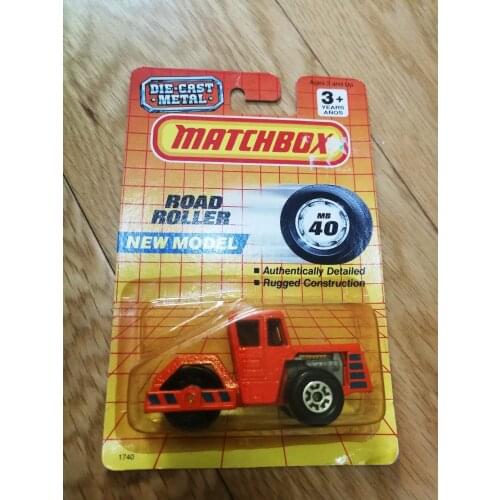 Matchbox 1/64 road roller Collection Metal Die-cast Simulation Model Cars Toys