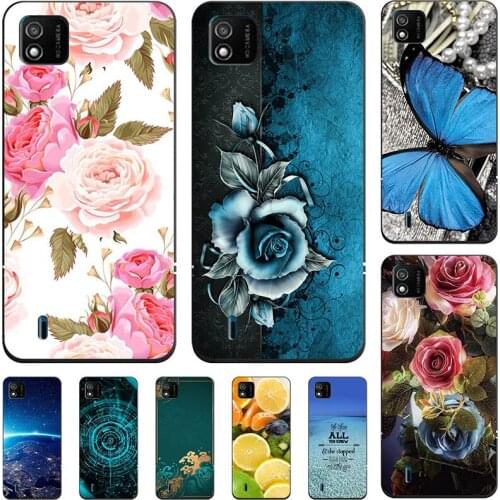Fashion Flower Case For Wiko Y62 Cover For Wiko Y61 Y60 Soft Silicone Cat Printing Capa Back Coque