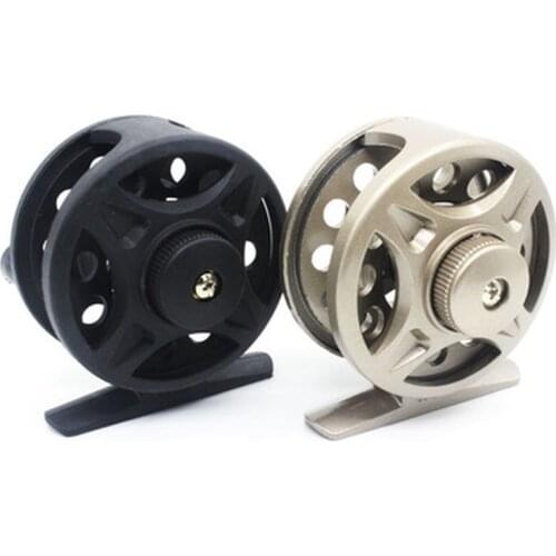 New Winter Fishing Plastic Ice Fishing Reel Right/Left Handed Fishing Raft Wheel Ice Fishing Vessel Wheel Ultra-light Hot