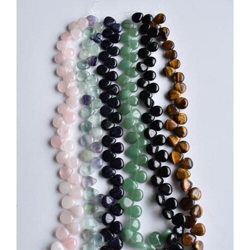 Wholesale 65pcs/lot 10X12mm Natural stones of various colorsNat drop CAB CABOCHON teardrop beads for jewelry making