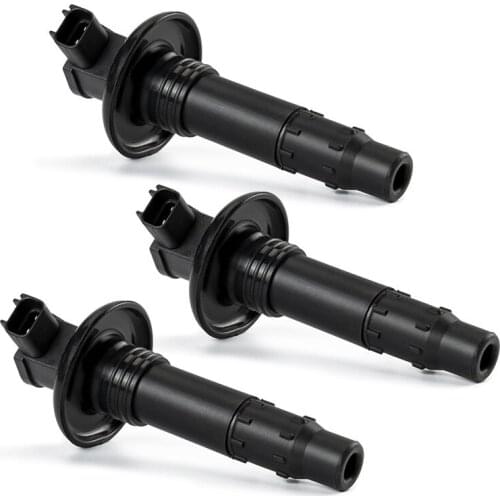 Replacement 3PCS Ignition Coil for SeaDoo RXP GTX RXT GTR 130 155 185 215 255 260 Part Number 296000307 420664020 290664020