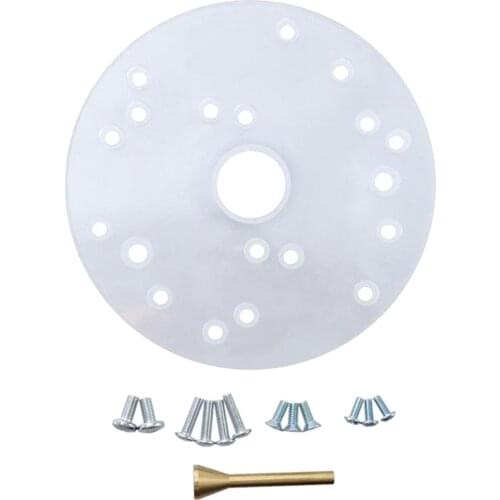 Router Universal Base Plate fits for Porter-Cable, Ryobi, Bosch, Makita, Hitachi, Dewalt