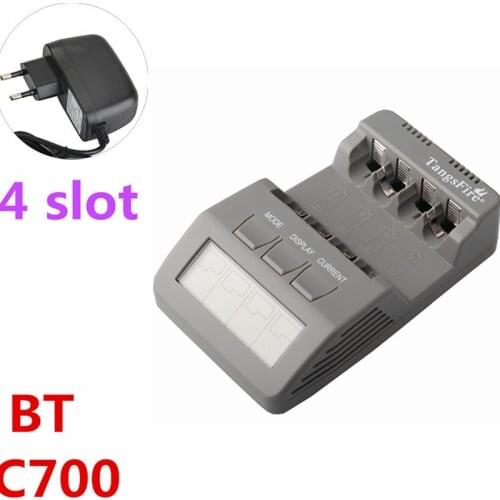 Tangsfire Output 12v DC1A BT-C700 Battery Charger Input100v-240v 50/60hz Charge Maximum Capacity Up to 20000mAh