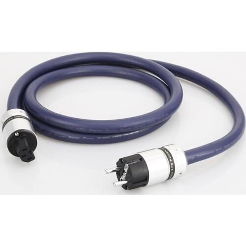 HI-End Performance EUR Schuko power cable hifi power cord Schuko power cord For CD DVD Tube amplifier Pre amp Home Theater