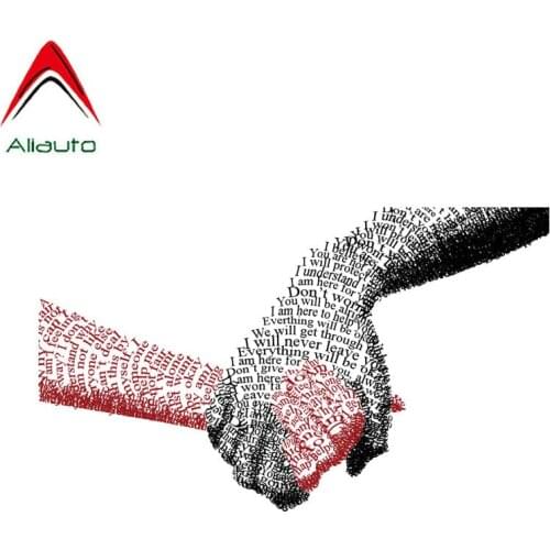 Aliauto Funny Car Sticker Personal Hand Decoration Decals Accessories PVC for Mercedes Honda Toyota Volkswagen,20cm*11cm