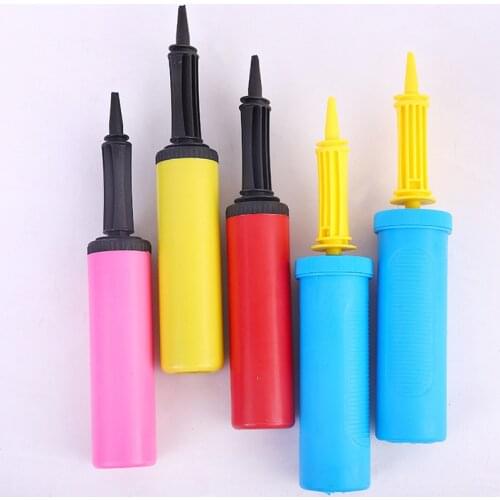 1Pcs Balloon Manual Pump Useful Portable Balloon Pump for Baloons Mini Plastic Hand Held Balloon Inflator Party Festival Tools