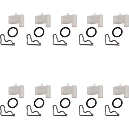 10Sets Starter Pawl R Clip Spring Repair Kits Fit For Stihl TS400 TS410 TS420 Chainsaw BR320 BR340 4116 195 7200 0000 195 7200