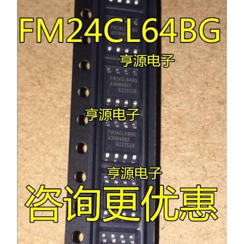10PCS FM24CL64B-GTR FM24CL64BG FM24CL64 SOP-8