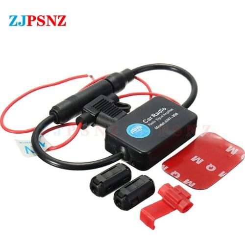 Universal 12V Car Radio FM AM Antenna Signal Amplifier Booster ANT-208 330mm For Marine Car Boat RV Car-Styling High Quality