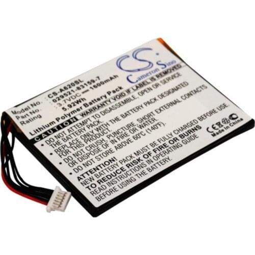 Cameron Sino 1600mah battery for ASUS Mypal A620 A620BT A620G TYPHOON MyGuide 5500 5500XL 029521-83159-7 B521103
