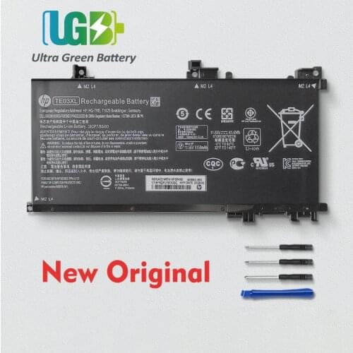 UGB New Original TE03XL,HSTNN-UB7A Battery For HP OMEN 15-bc013TX 15-bc011TX 15-bc012TX 15-AX015TX AX017TX TPN-Q173 AX017TX