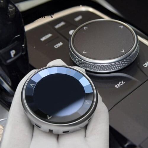 Car Styling crystal Multimedia Button switch Knob Auto Cover Sticker Trim for BMW 3 8 series G20 G28 X5 X6 X7 G05 G06 G07 G16 Z4