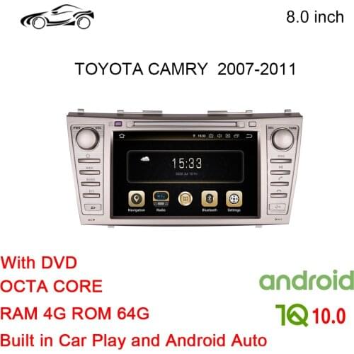 CAMRY GPS RADIO DVD ANDROID CAR GPS FOR TOYOTA CAMRY CAR DVD 8 inch CAR STEREO ANDROID 4G+64G Car Multimedia NAVIGATION