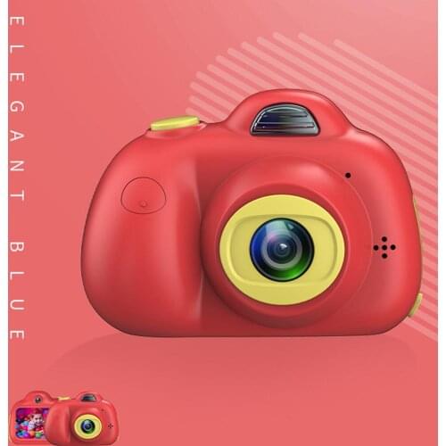 8.0MP Full HD 1080P Dual Children Camera Toy Mini 2.0" LCD Screen Kids Digital Camera Cute Birthday Gift Study Toy Cameras