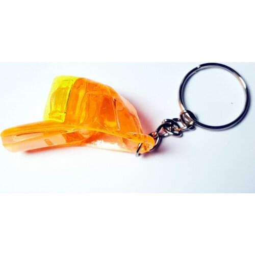 48 pc whistle Assorted color Key Ring Hat Shape Kid Fashion Pinata Favour Novelty Birthday Party Favors Pinata Filler carnival