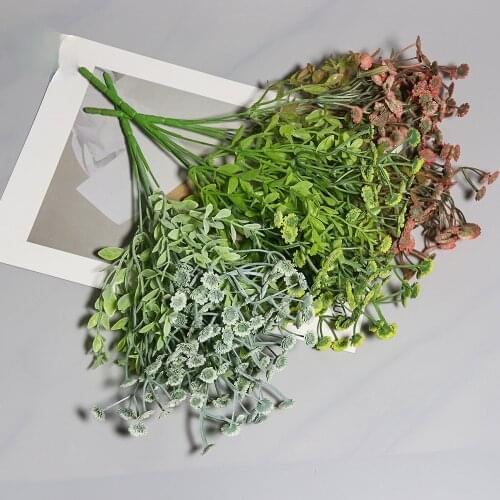 Home Vase Furnishings Simulation Plant European-style Bean Grass Flower Indoor Restaurant Partition Flower Arrangement