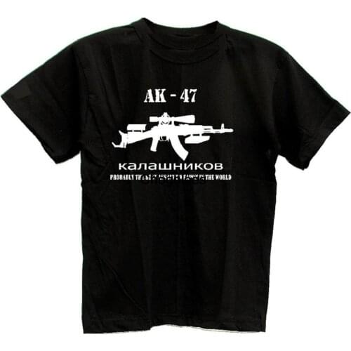 AK 47 Kalashnikov Russian Best Assault Weapon T shirt(2)