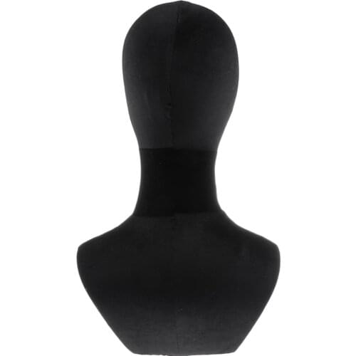 Mannequin Head Manikin Head With Bust Model Wig Hair Glasses Jewelry Display