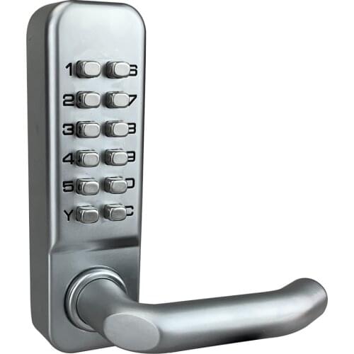 YOHEEN Mechanical Combination Digital Password Door Lock Security Keyless Entry No Power Push Button Keypad Code Lock Waterproof