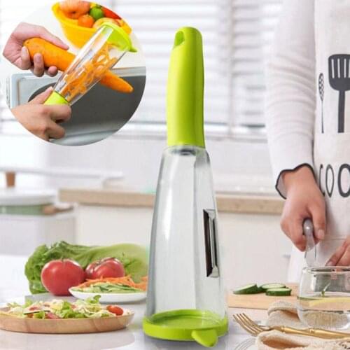 Stainless Steel Multifunctional Peeling Knife With Box Vegetable Potato Carrot Peeler Kitchen Gadget Accessories