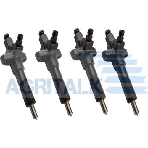 Set of injectors for Jiangdong JD490BT JD495BT for tractor like Jinma, Luzhong series tractor, part number