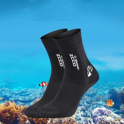 3mm Men Women Diving Socks Boots Water Shoes Non-slip Anti-scratch Snorkeling Accessories
