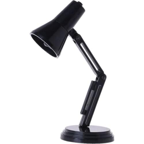 New 1:12 Dollhouse Miniature Lamp LED Light Furniture Toy Dolls Pretend Play