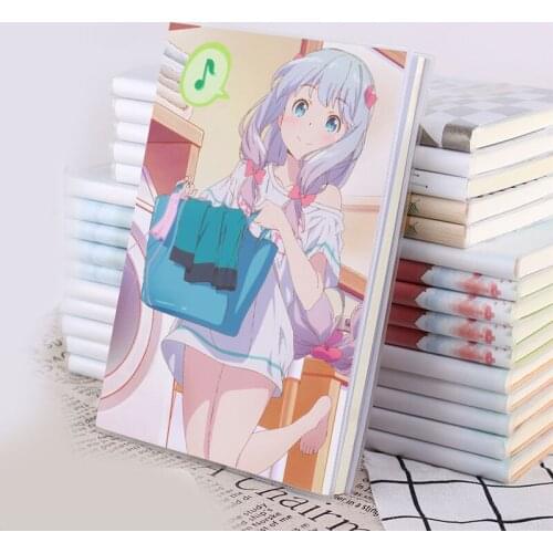 1pcs Creative Eromanga Sensei Anime Cartoon Izumi Sagiri Notebook Notepad Journal Diary Stationery Cosplay Prop Boy Girl Gift