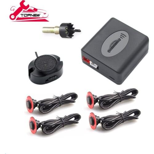 Parking Sensor Car Park sensors Reverse Backup Radar System Reversing Assistance Aid Kit with Audio Buzzer Alarm Alert