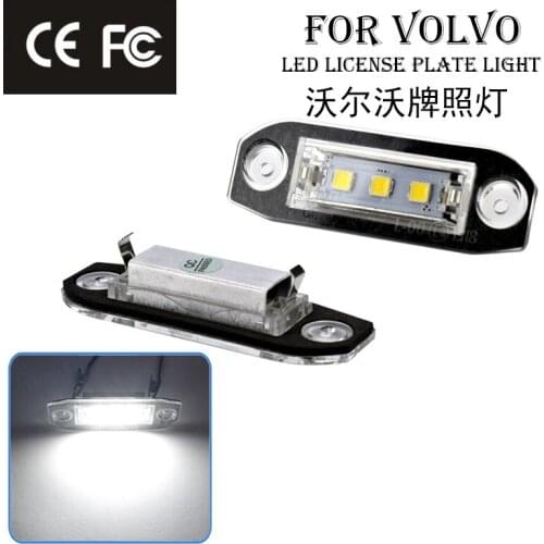Apply to Volvo license lamp S40 S60 S80 XC70 XC90