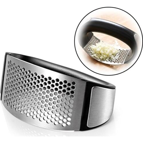 Stainless Steel Garlic Presser Household Garlic Clip Garlic Chopper Crusher Garlic Squeezer Masher Kitchen Cooking Gadgets Tool
